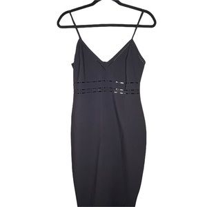 LIKELY Body con Black Dress// Size 8// Brand New with tags. Perfect Black Dress